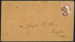 Sale 1144, Lot 97, 3c 1851-56 Issue, Dull Red & Shades (Scott 11-11A)