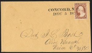 Sale 1144, Lot 99, 3c 1851-56 Issue, Dull Red & Shades (Scott 11-11A)