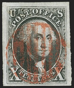 Sale 1145, Lot 309, New York Postmasters Provisional thru 1847 Issue