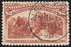 Sale 1145, Lot 417, Columbian Issue