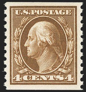 Sale 1145, Lot 461, Washington-Franklin and Later Issues