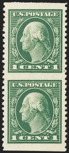 Sale 1145, Lot 467, Washington-Franklin and Later Issues