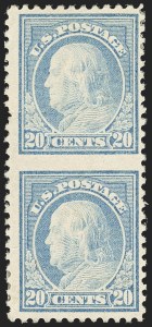 Sale 1145, Lot 477, Washington-Franklin and Later Issues
