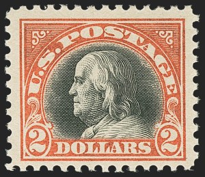 Sale 1145, Lot 478, Washington-Franklin and Later Issues