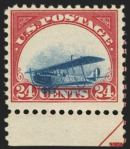 Sale 1147, Lot 23, Mint Never-Hinged Grounded Planes from Sanabria Sheet
