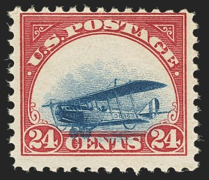 Sale 1147, Lot 24, Mint Never-Hinged Grounded Planes from Sanabria Sheet