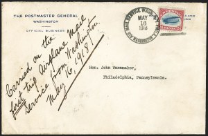 Sale 1147, Lot 7, First Flight Covers