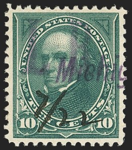 Sale 1149, Lot 202, 1898 Spanish-American War Provisional Surcharges