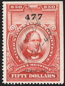Sale 1149, Lot 228, Red Documentary Issues up to Series 1952