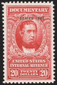 Sale 1149, Lot 237, Red Documentary Issues up to Series 1952