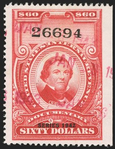 Sale 1149, Lot 239, Red Documentary Issues up to Series 1952