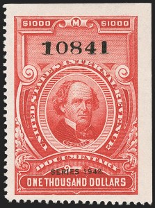 Sale 1149, Lot 241, Red Documentary Issues up to Series 1952