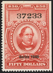 Sale 1149, Lot 247, Red Documentary Issues up to Series 1952
