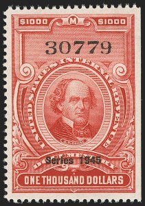 Sale 1149, Lot 250, Red Documentary Issues up to Series 1952