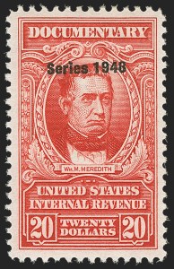 Sale 1149, Lot 251, Red Documentary Issues up to Series 1952