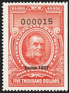 Sale 1149, Lot 276, Red Documentary Issues: Series 1953-1958, Balance
