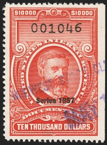 Sale 1149, Lot 277, Red Documentary Issues: Series 1953-1958, Balance