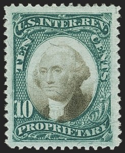 Sale 1149, Lot 286, Proprietary - Violet and Green Papers