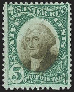 Sale 1149, Lot 290, Proprietary - Violet and Green Papers