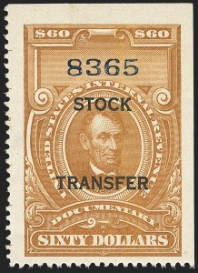 Sale 1149, Lot 310, Stock Transfer