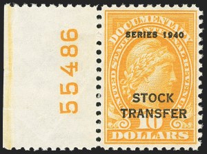 Sale 1149, Lot 315, Stock Transfer