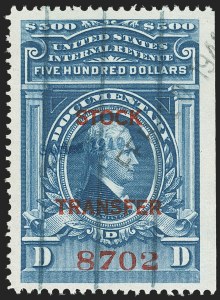 Sale 1149, Lot 321, Stock Transfer