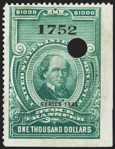Sale 1149, Lot 342, Green Stock Transfer: 1940-1942 Ovpts.