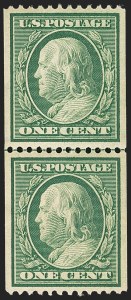 Sale Number 1150, Lot Number 1000, 1908-10 Washington-Franklin Issues (Scott 331-356)