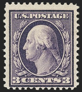 Sale 1150, Lot 1009, 1909 Bluish Paper Issue (Scott 357-366)