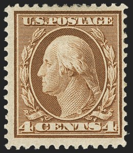Sale 1150, Lot 1010, 1909 Bluish Paper Issue (Scott 357-366)