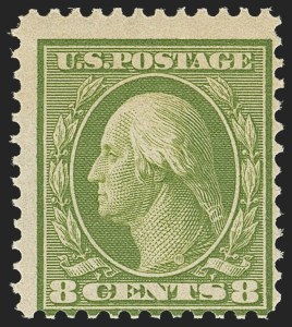 Sale 1150, Lot 1013, 1909 Bluish Paper Issue (Scott 357-366)