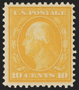 Sale 1150, Lot 1015, 1909 Bluish Paper Issue (Scott 357-366)