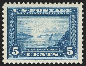 Sale 1150, Lot 1032, 1913-15 Panama-Pacific Issue (Scott 397-404)