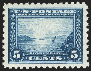 Sale 1150, Lot 1041, 1913-15 Panama-Pacific Issue (Scott 397-404)