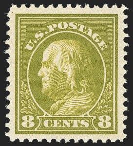 Sale 1150, Lot 1045, 1912-14 Washington-Franklin Issue (Scott 405-459)