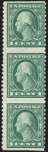 Sale 1150, Lot 1049, 1912-14 Washington-Franklin Issue (Scott 405-459)