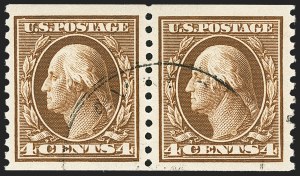 Sale 1150, Lot 1057, 1912-14 Washington-Franklin Issue (Scott 405-459)