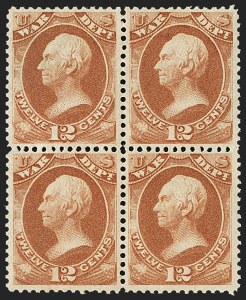 Sale 1150, Lot 1215, Officials: Treasury thru War