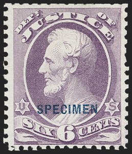 Sale 1150, Lot 1226, Officials: Special Printings