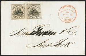 Sale 1150, Lot 1312, Local Posts and Independent Mails: American Letter thru Penny Express Co.