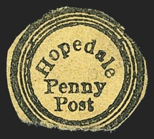 Sale 1150, Lot 1321, Local Posts and Independent Mails: American Letter thru Penny Express Co.