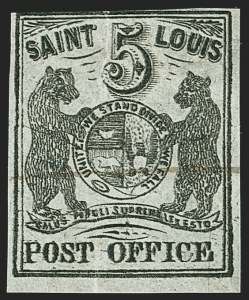 Sale 1150, Lot 507, Postmasters Provisionals