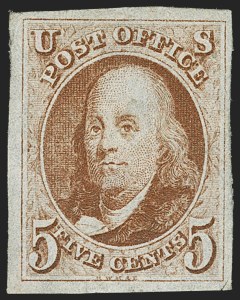 Sale 1150, Lot 512, 1847 Issue (Scott 1-2)