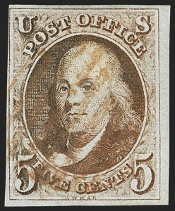 Sale 1150, Lot 518, 1847 Issue (Scott 1-2)