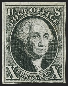 Sale 1150, Lot 523, 1847 Issue (Scott 1-2)