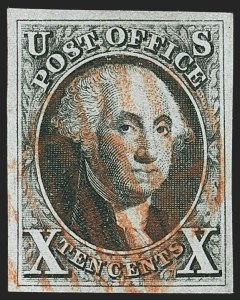 Sale 1150, Lot 524, 1847 Issue (Scott 1-2)