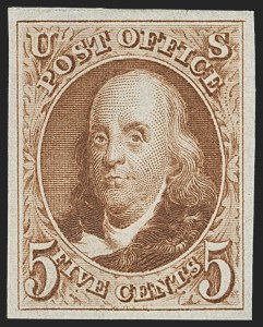 Sale 1150, Lot 528, 1875 Reproduction of 1847 Issue (Scott 3-4)