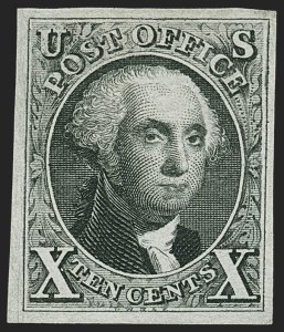 Sale 1150, Lot 532, 1875 Reproduction of 1847 Issue (Scott 3-4)