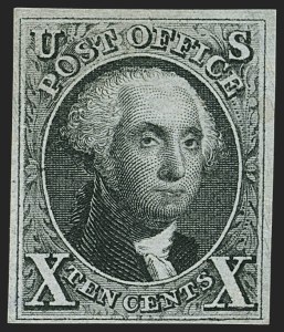 Sale 1150, Lot 535, 1875 Reproduction of 1847 Issue (Scott 3-4)
