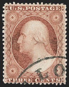 Sale 1150, Lot 598, 1c-5c 1857-60 Issue (Scott 18-30A)